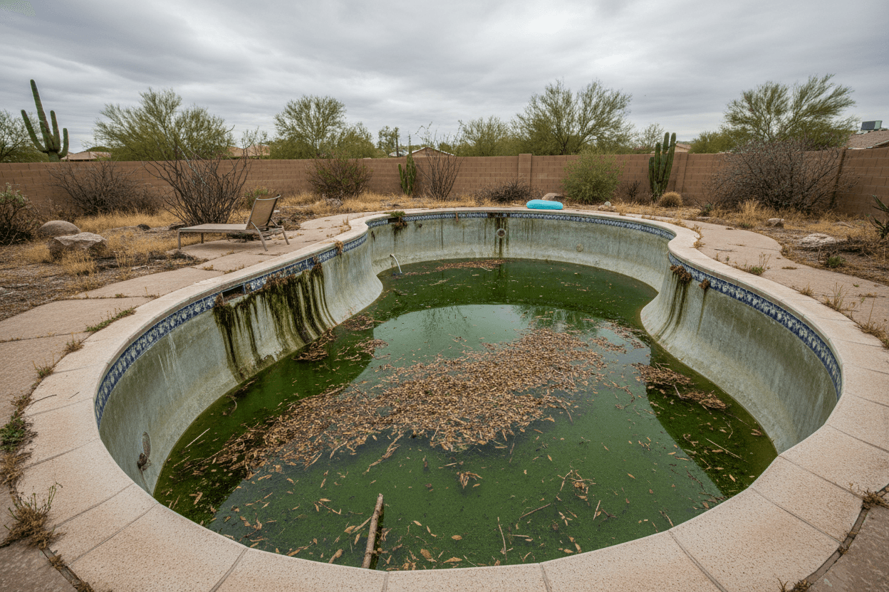 Before: Green Pool Recovery